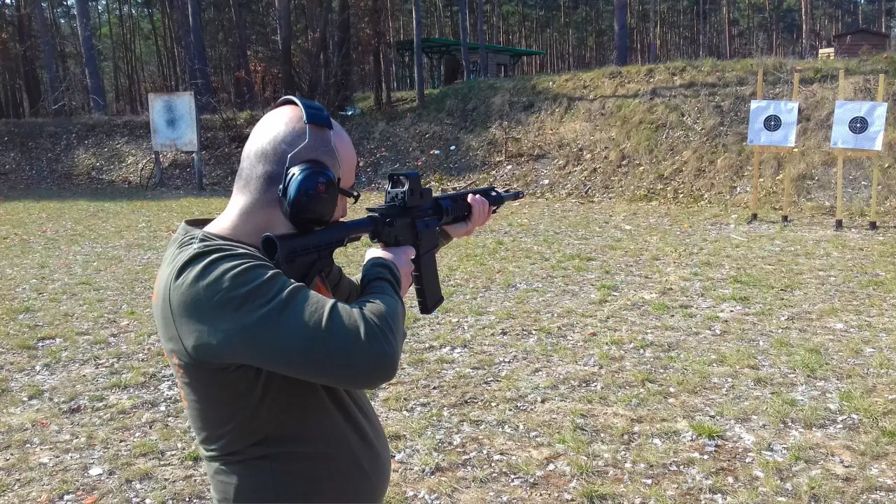 Terminátor EXTRA élménylövészet Győr mellett a Ballistic lőtéren