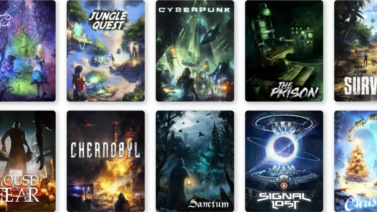 Magyarország legnagyobb VR szabadulószobája,12 szoba variáció