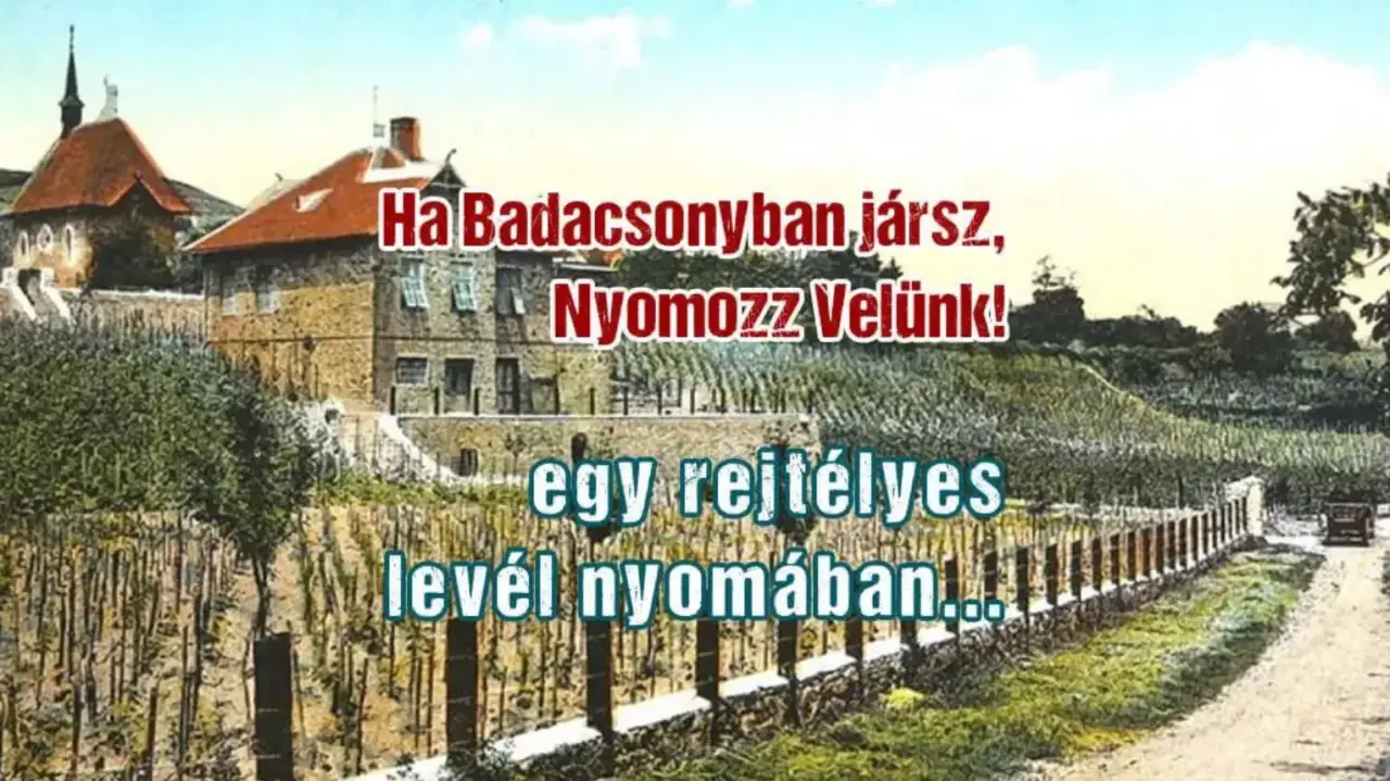 Kültéri “szabadulószobás”, városfelfedező játék program Badacsonyban!