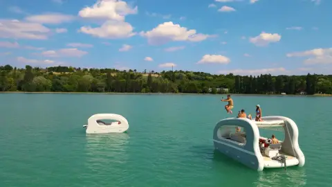 Portless Basic Élményhajó bérlés Balatonaligán 2