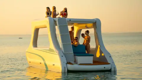 Portless Delux II Catamarán bérlés Balatonaligán