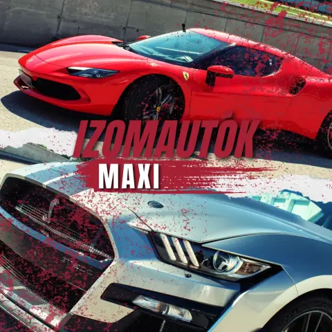 Izomautók Maxi élménycsomag a Kakucs Ringen