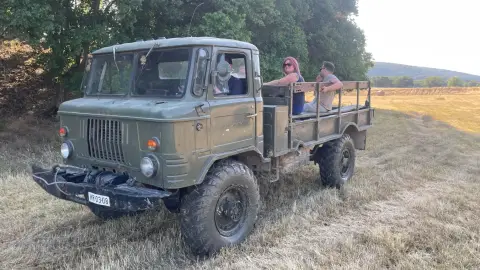 Erdei túra egy valódi katonai csapatszállítóval – Balatonakaliról indulva 5