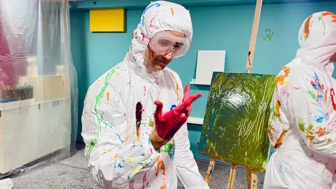 Színes káosz Apával! - 45 perces páros Fröcskölés 3