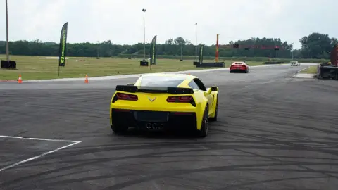 550 LE​ Chevrolet Corvette C7 vezetés a Kakucs Ringen* 7