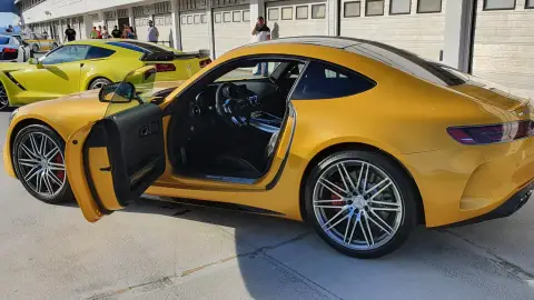 Mercedes AMG GT C Coupe vezetés a Kakucs Ringen 2