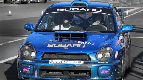 Subaru Impreza 2002 vezetés a Kakucs Ringen 3