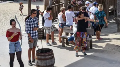 Western élmény a Tordasi élményfaluban 2