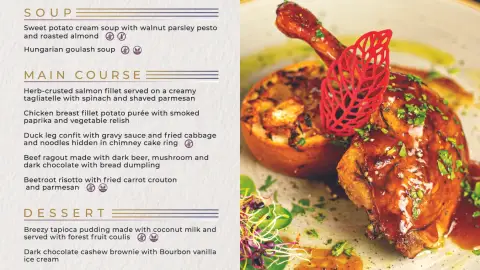 Hajós vacsora Budapesten! Romantikus környezet, élő zenei előadás! 3