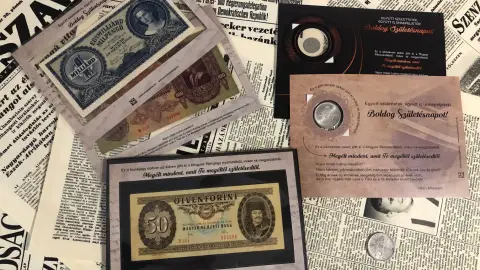 Bankjegy ajándékba, ami abban az évben született amikor az Ünnepelt! 3