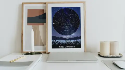 Csillagtérkép ajándékba kedvesednek a nagy pillanatról 1