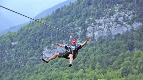 Bátorságpróba Zipline-ozás Szlovéniában 1
