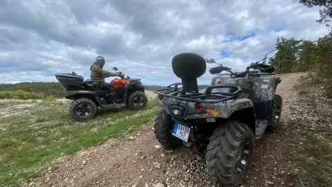 Quadkaland a Balaton csücskében Gyenesdiáson CF-Moto-val 2