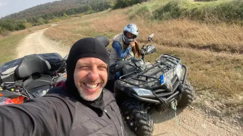 Quadkaland a Balaton csücskében Gyenesdiáson CF-Moto-val 5