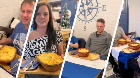 Cserepes Challenge teljesítése Dunaföldváron a Rakpart Étteremben