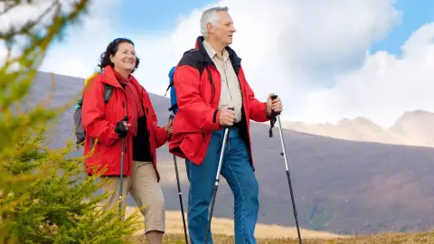 Nordic walking feltöltődés a Mátrában 1
