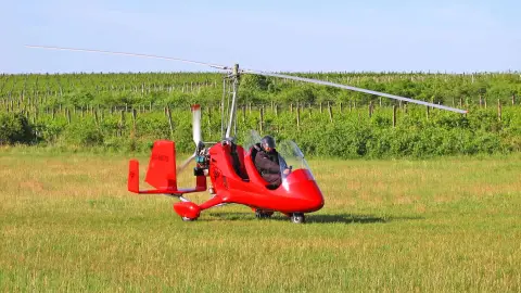 Fedezd fel a szabadságot! – 20 perces repülés Gyrokopterrel a Gödöllői-dombság felett 7