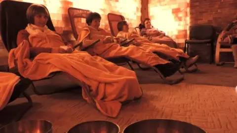 Hangtál relaxáció Sóterápiumban 3