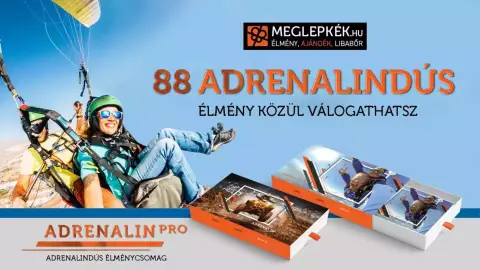 Adrenalin PRO-Extrém élménycsomag 88 kalandból választhatsz 2