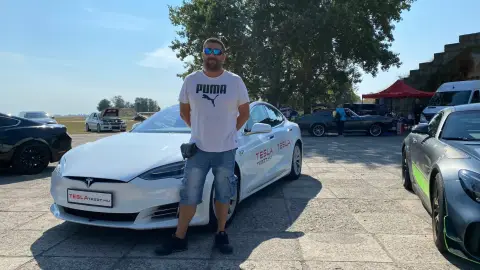 Tesla P100 Raven élményvezetés Maglódi indulással 1