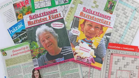 Rejtvényfüzet, sablon megfejtéssel, saját címlapfotóval 3