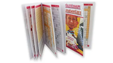 Rejtvényfüzet, sablon megfejtéssel, saját címlapfotóval 2