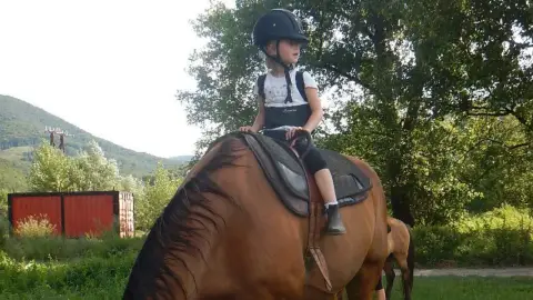 Családi sétalovaglás a Wackor Tanyán a Dunaparton 6