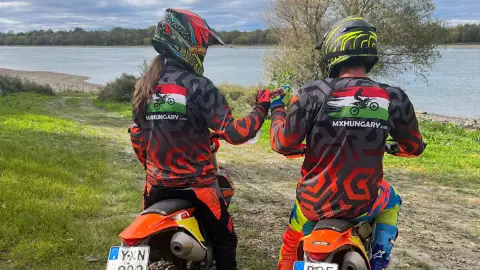 2 fős KTM Crossmotoros kaland Csepel szigeten a Duna mentén