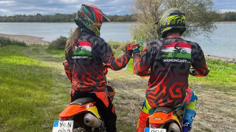 KTM Crossmotoros erdei túra a Csepel szigeten a Duna mentén 3