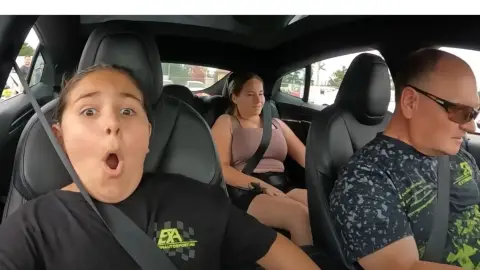 Gyorsulás 1020 Lóerős Tesla Plaiddel a Kakucs Ringen 4